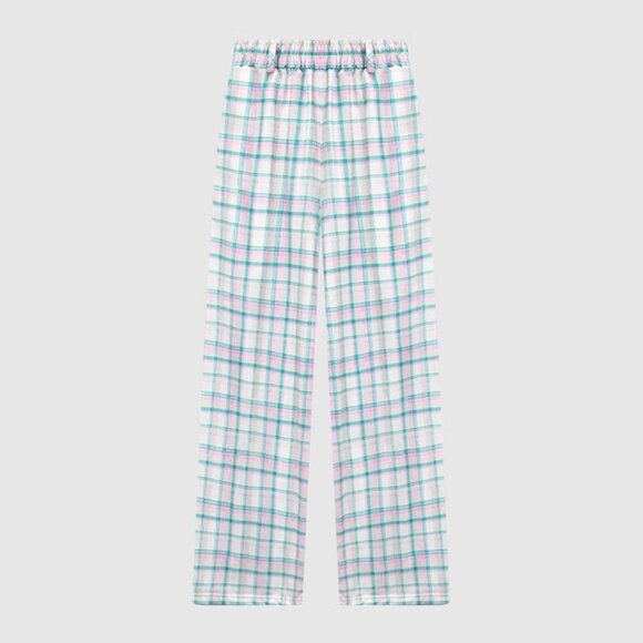 B.Sure Dopamine Contrast Bow Casual Pants - Picture 2 of 4